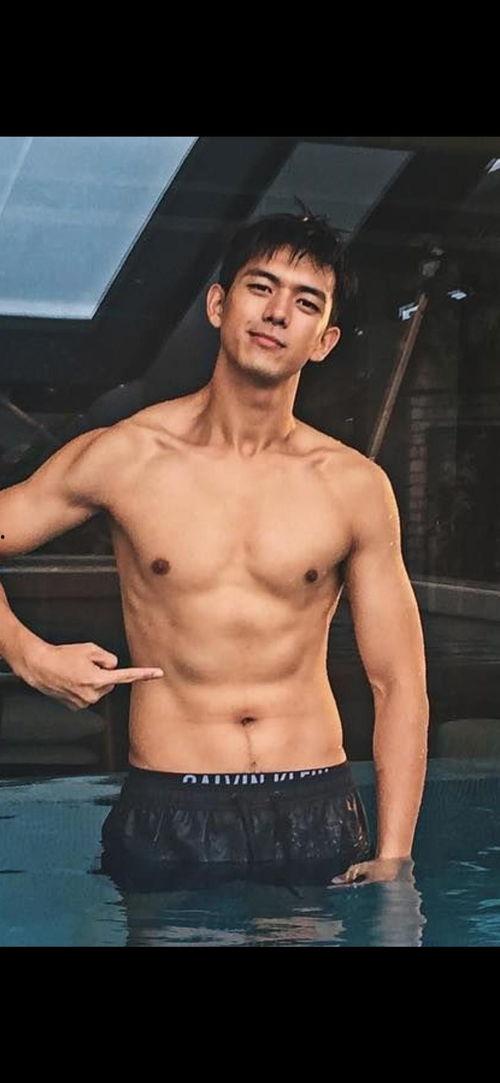 中国男明星身材,健硕肌肉与优雅线条的完美融合